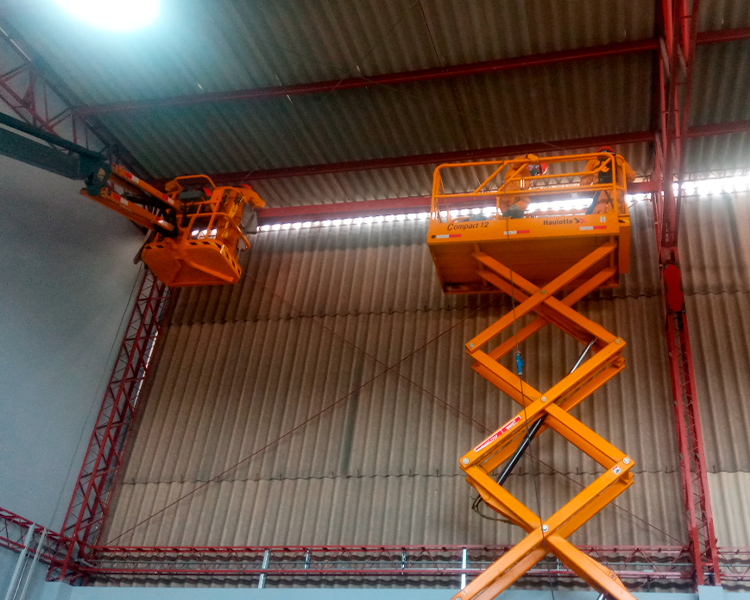 servicio de montaje y mantenimiento